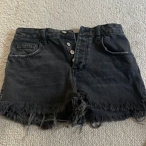 Zara black shorts